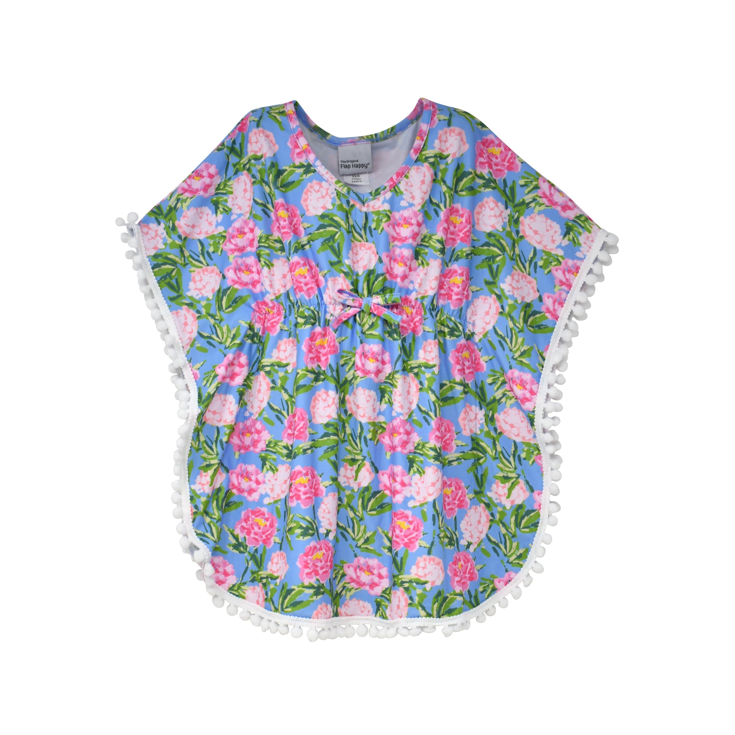 Flap Happy Girls' UPF 50+ Kaia Beach Swim Cover-up