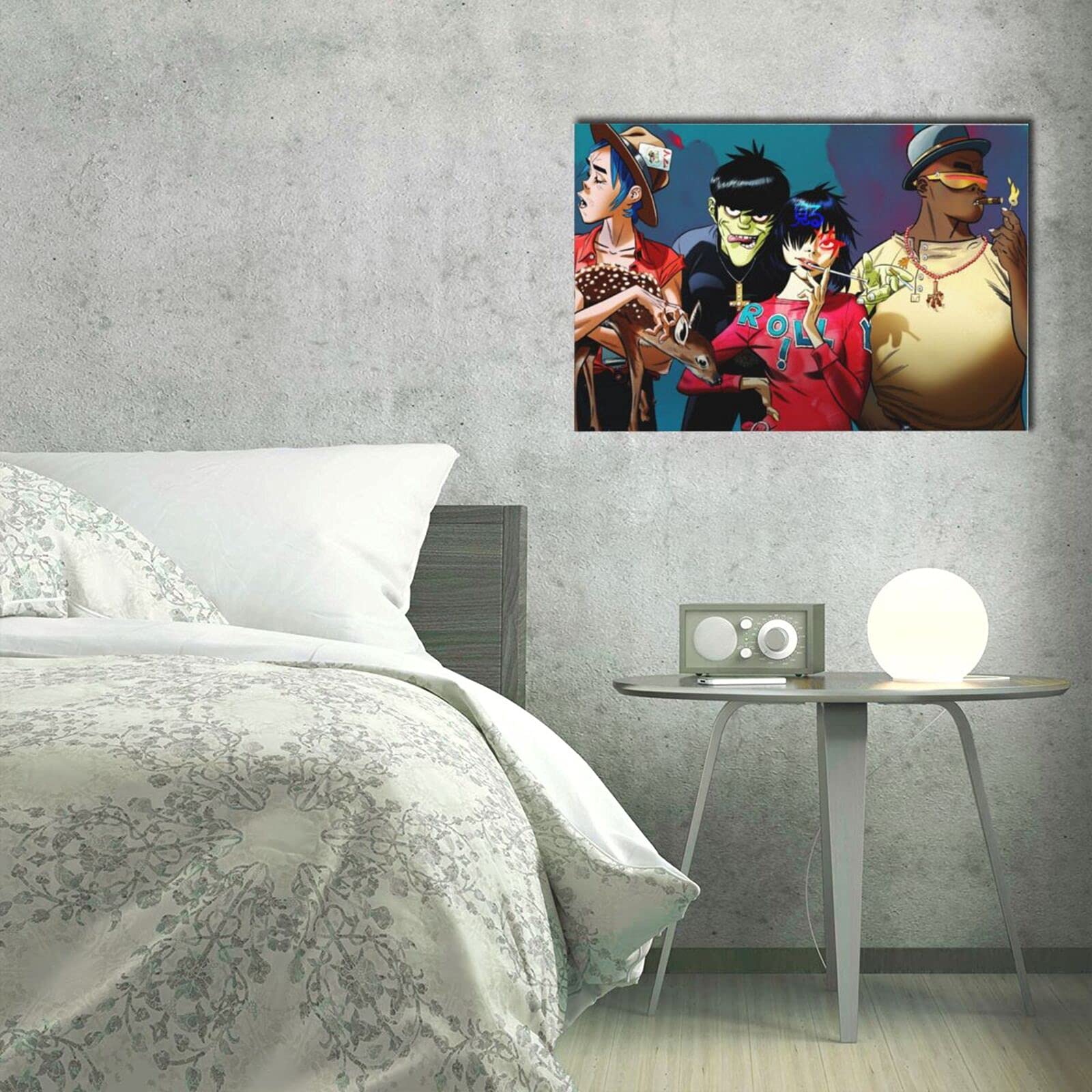 Amazon.co.jp: ゴリラズ バンド アートデリ ポスター パネル 絵