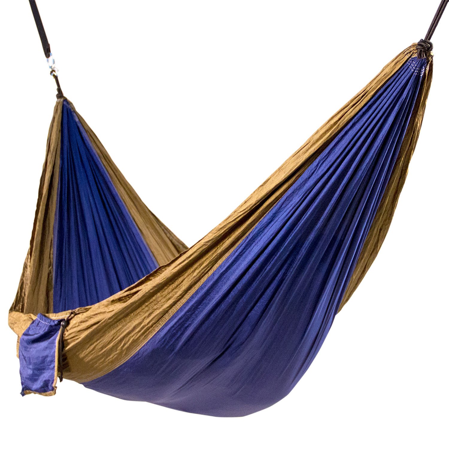 Hamaca de paracaídas de nailon ultraligera y portátil, perfecta para campus, mochileros, playa, interior o exterior