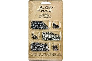 Tim Holtz Idea-ology Metal Ball Chains with Connectors