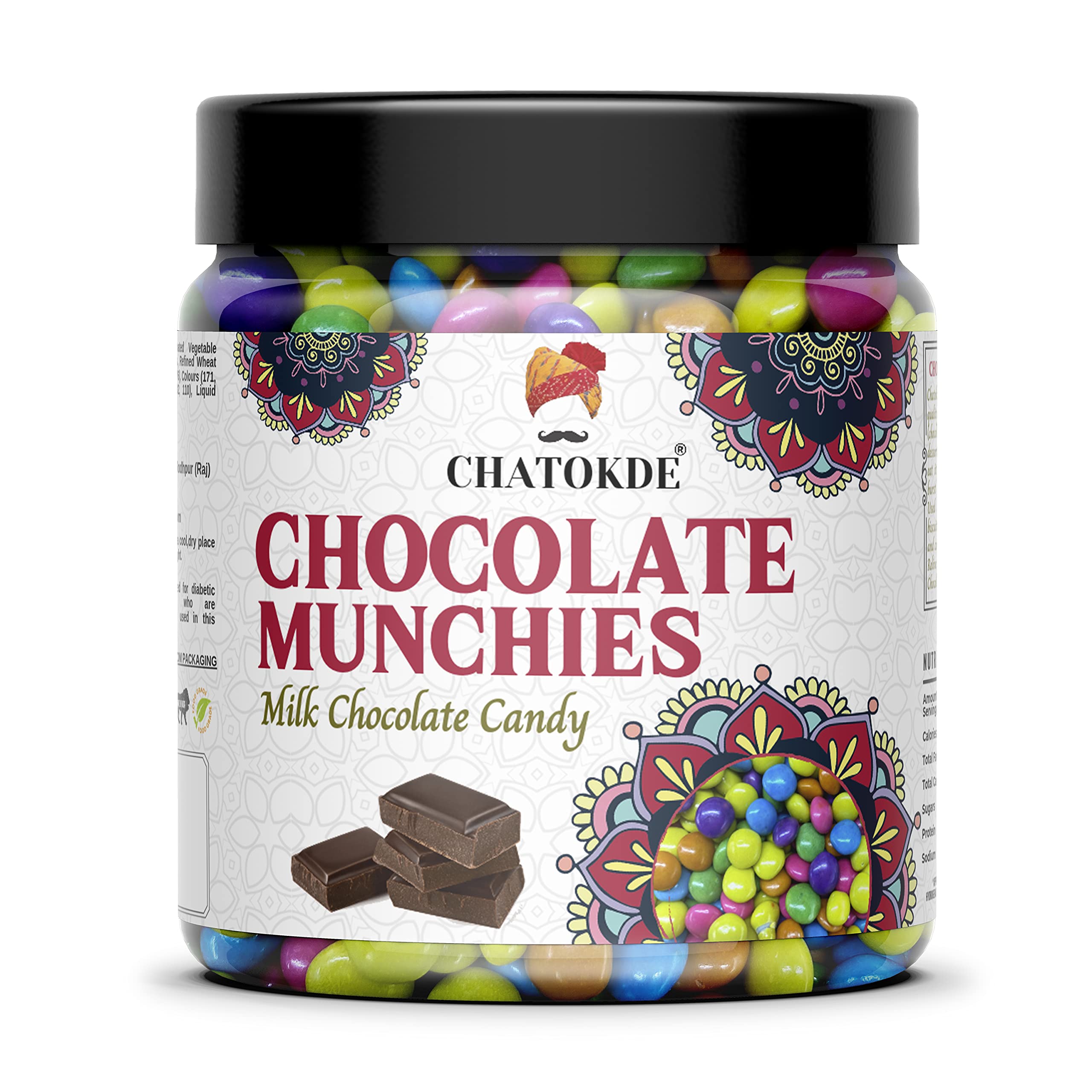 CHATOKDE Chocolate Buttons - Chocolate Munchies, 400g[JAR PACK] (B09795FTFY) Amazon Price History, Amazon Price Tracker
