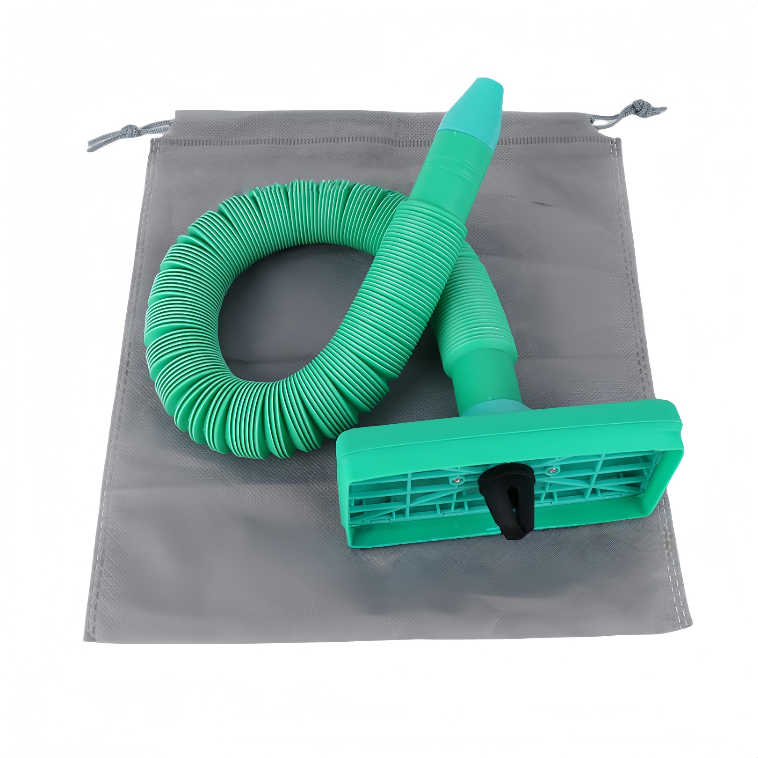 Aria Condizionata Per Auto - Tubo Prolunga Bocchetta 85/157cm per Cani in Auto, Tubo Flessibile Estensibile Condizionatore Universale ，Prolungatore Sfiato Aria Fredda Posteriore (Bianco, 157)