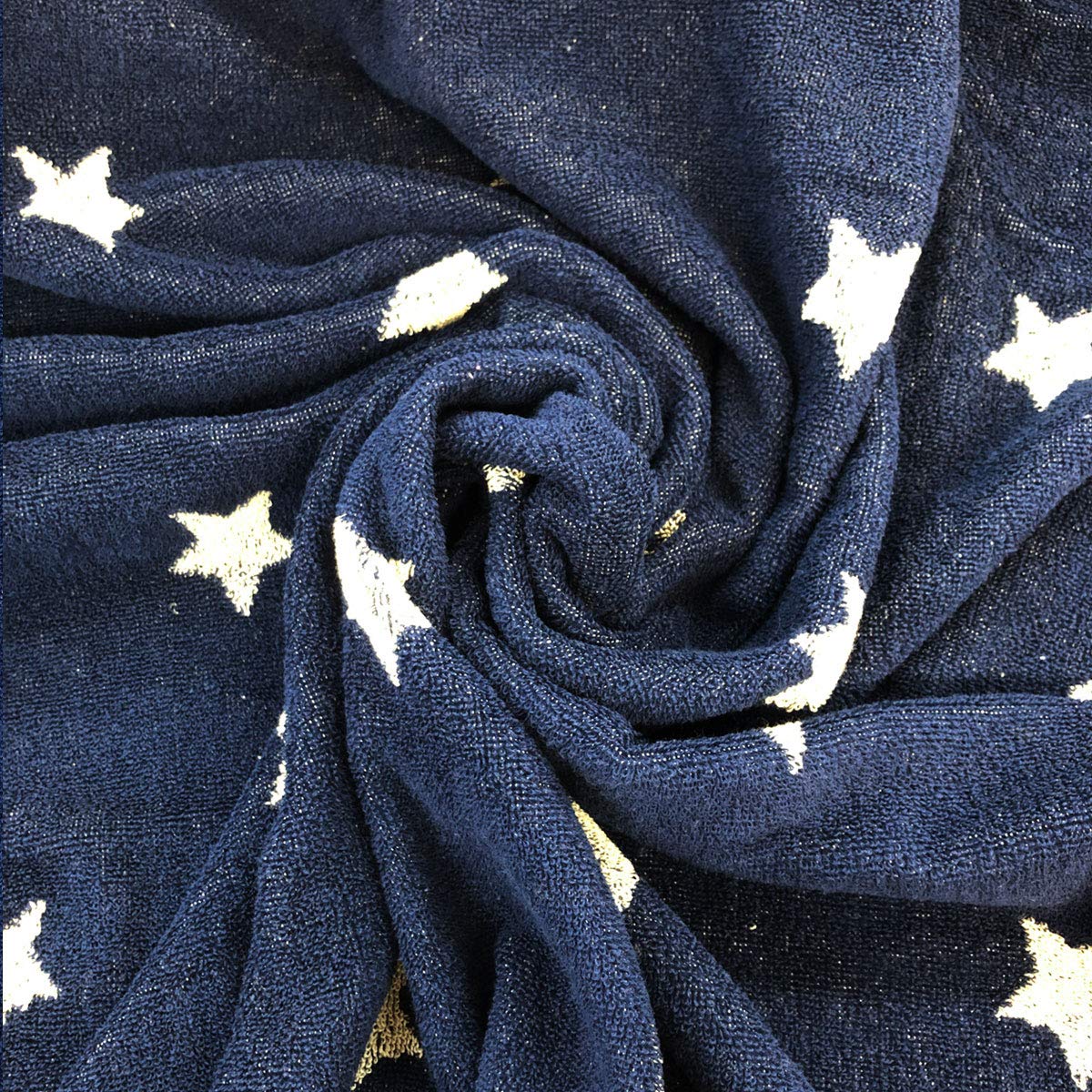 Amazon.co.jp: 【天然素材】綿100% 星柄 スター タオルケット シングル Amazon.co.jp: 【天然素材】綿100% 星柄 スター タオルケット シングル