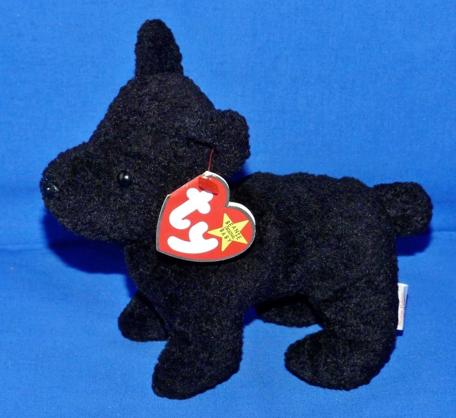Ty SCOTTIE Black Terrier Dog (6``) Beanie Baby 1997 Boys Girls 3+ MWMT#by:funbears5660