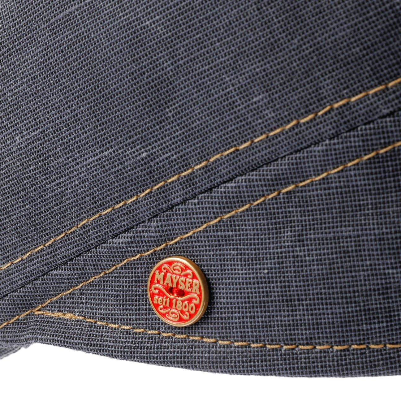 Mayser Delian Schirmmütze Flatcap UV-Schutz Made in EU Herren Frühling Sommer