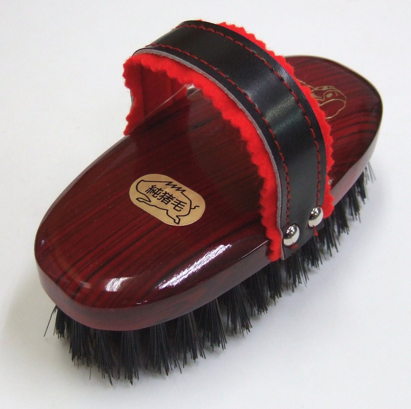 Luxury Boar Hair Grooming Brush, Small