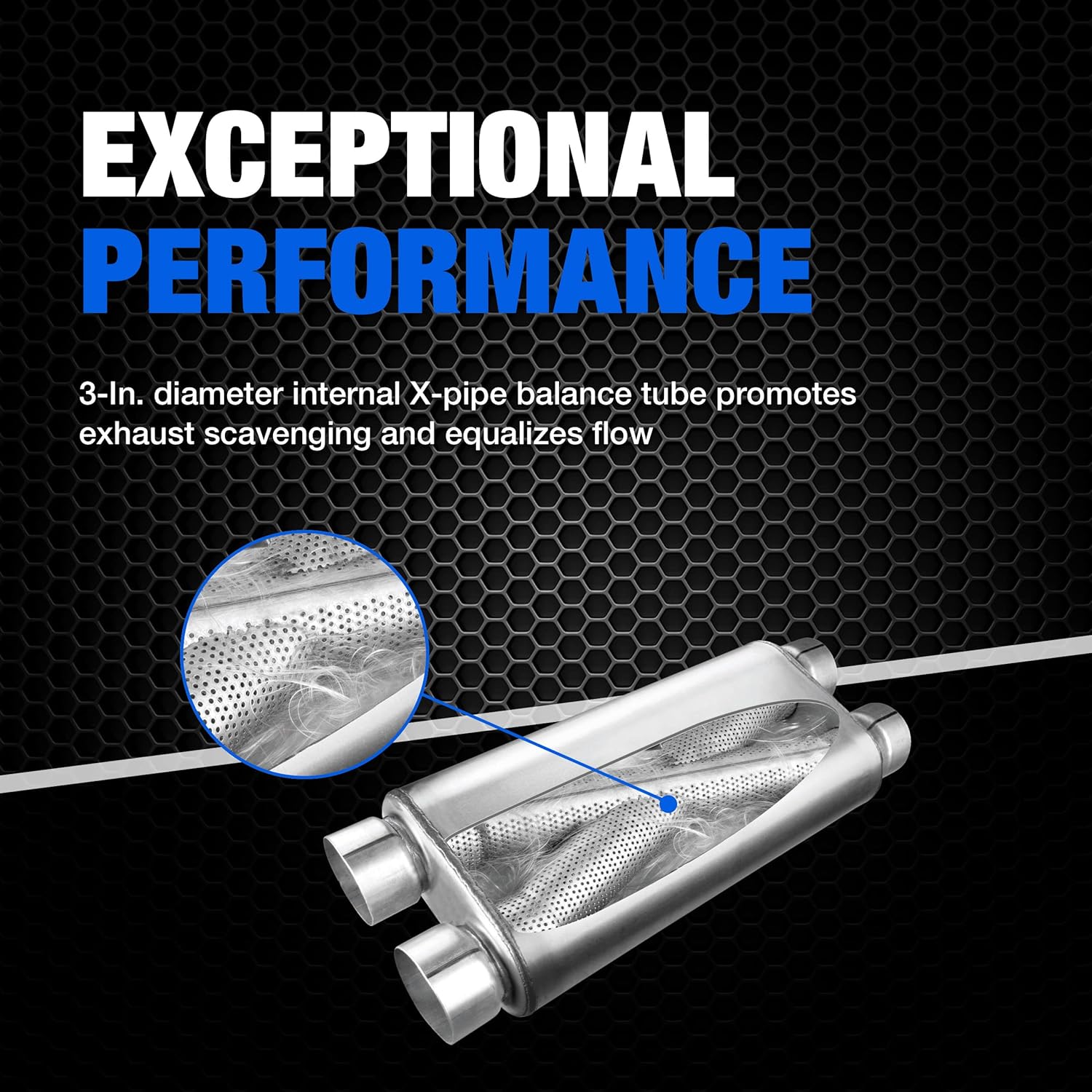 Dynomax Ultra Flo 17553 Exhaust Muffler for Toyota Tundra