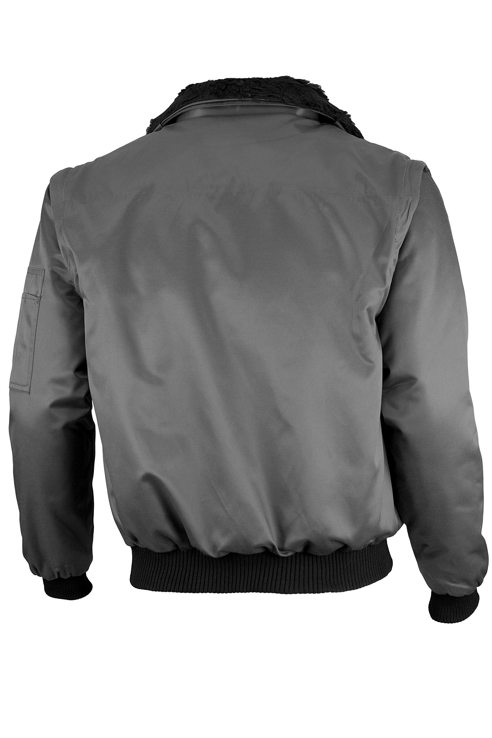 Qualitex - Pilotenjacke 4 in 1 - Kragen und Ärmel abtrennbar - mehrere Farben