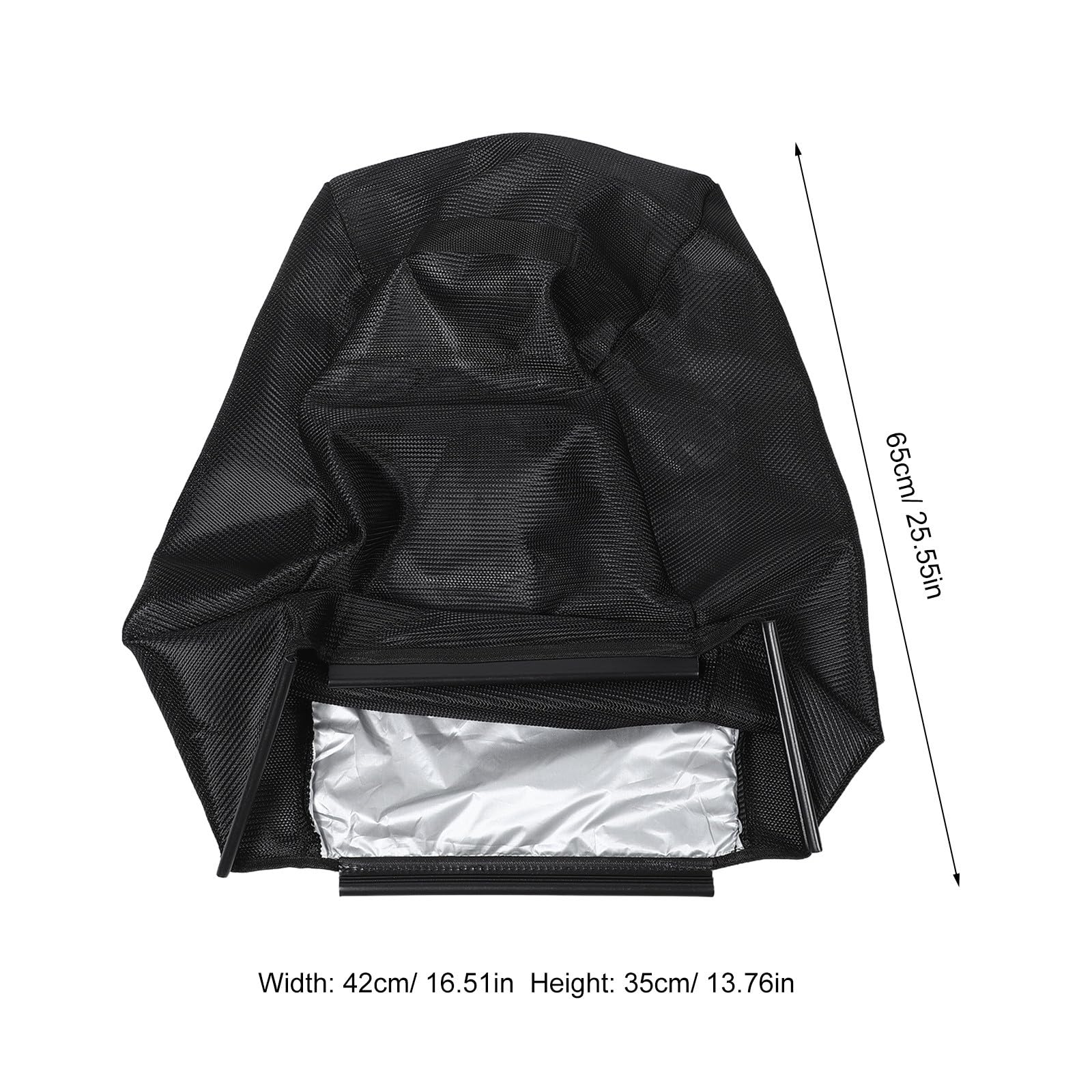 INOOMP Sacco di Raccolta Riutilizzabile per Tosaerba | Accessorio per Tosaerba a Spinta, Sacco di Raccolta per Prato e Giardino | Compatibile con Honda HRJ216/HRJ196/HRU216