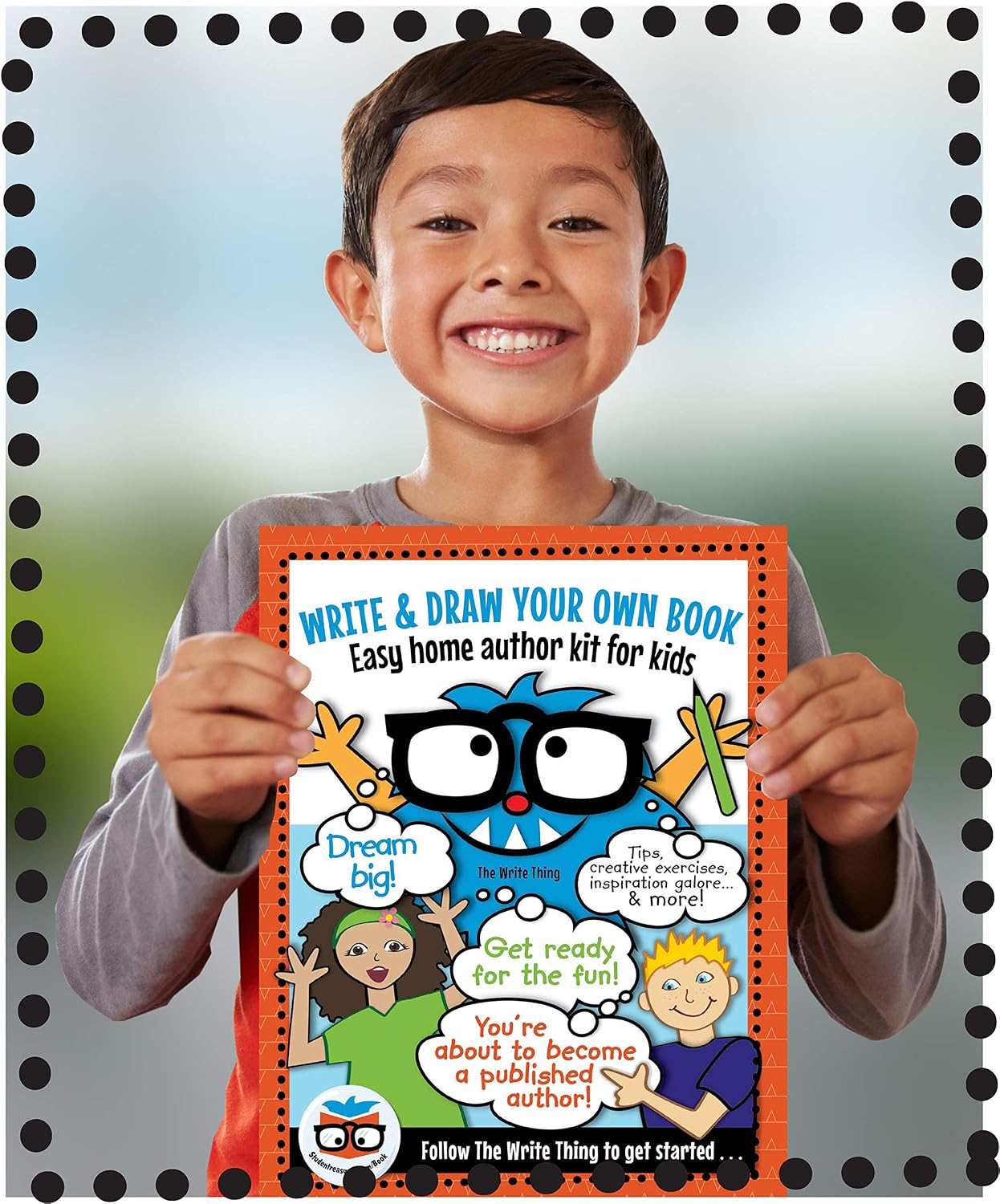 Write & Draw Your Own Book: Easy Home Author Kit for Kids