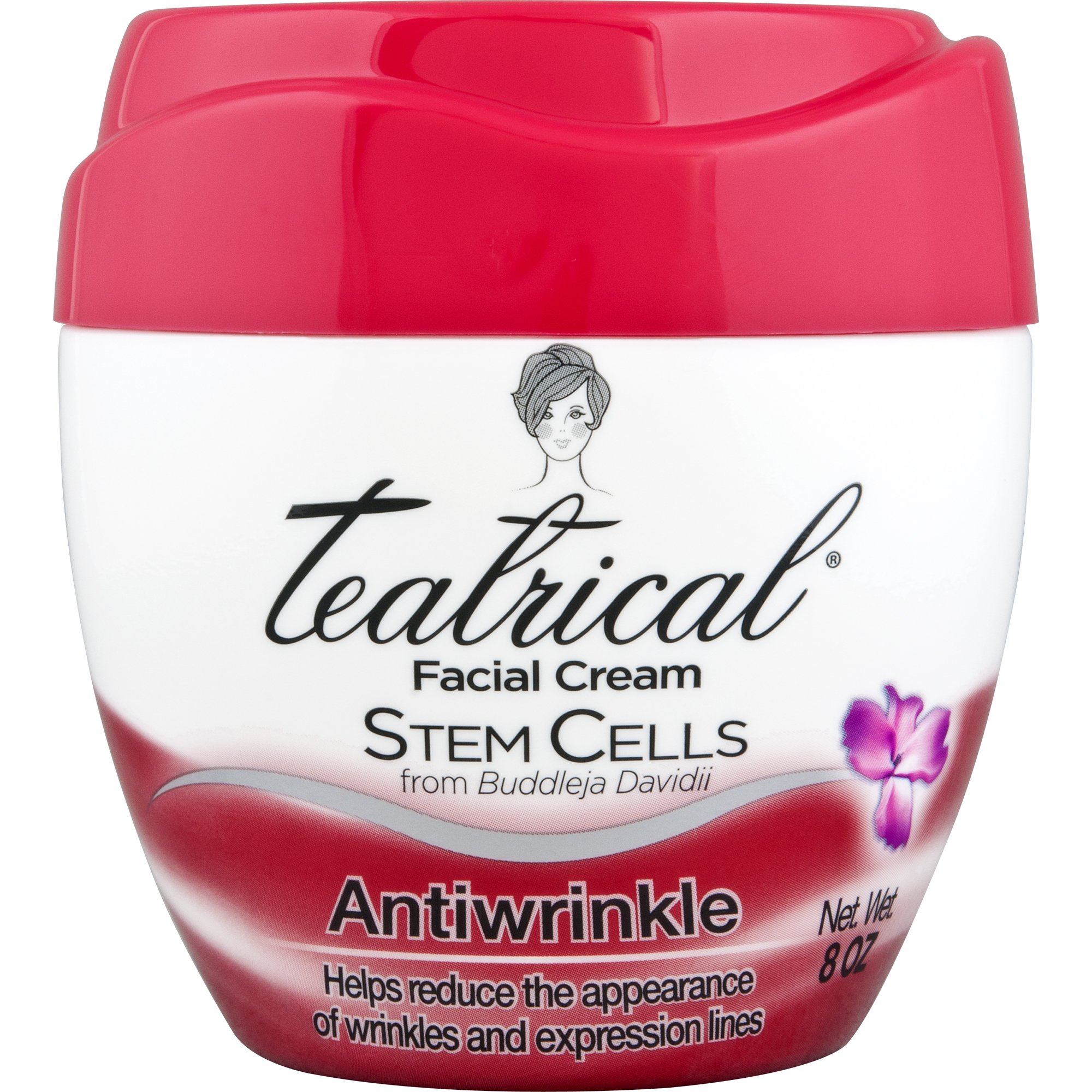 TEATRICALAnti-wrinkle Cream, Floral, 8 Ounce