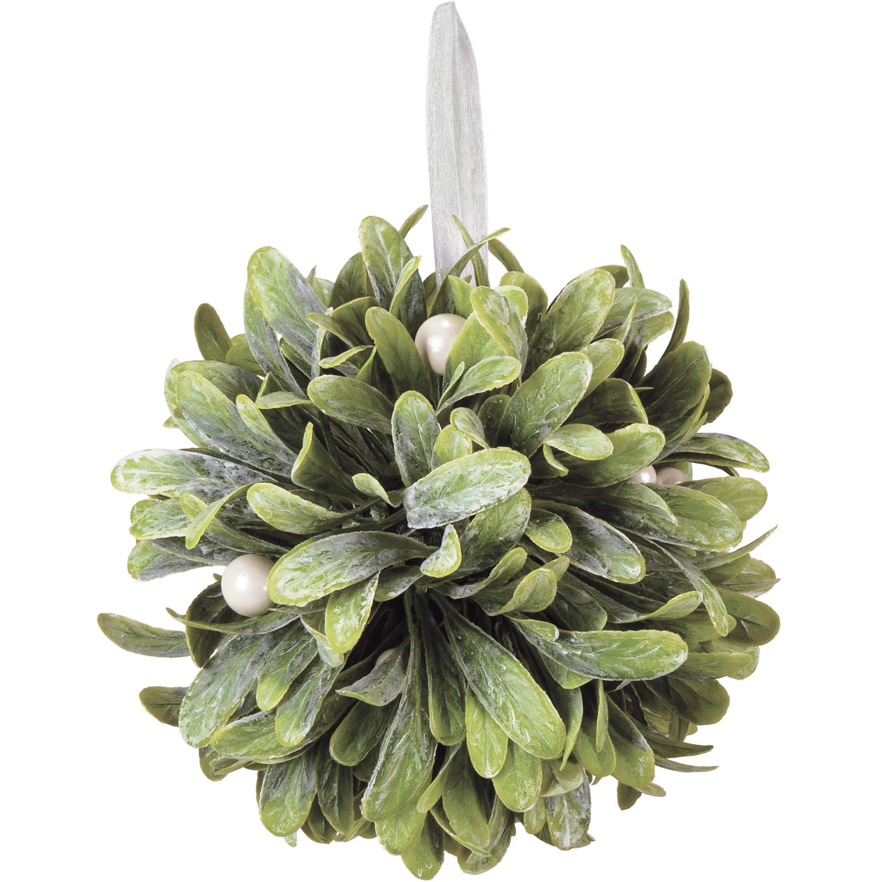 PBK Künstliche Mistelzweig-Kugel, zum Aufhängen, 17,8 cm