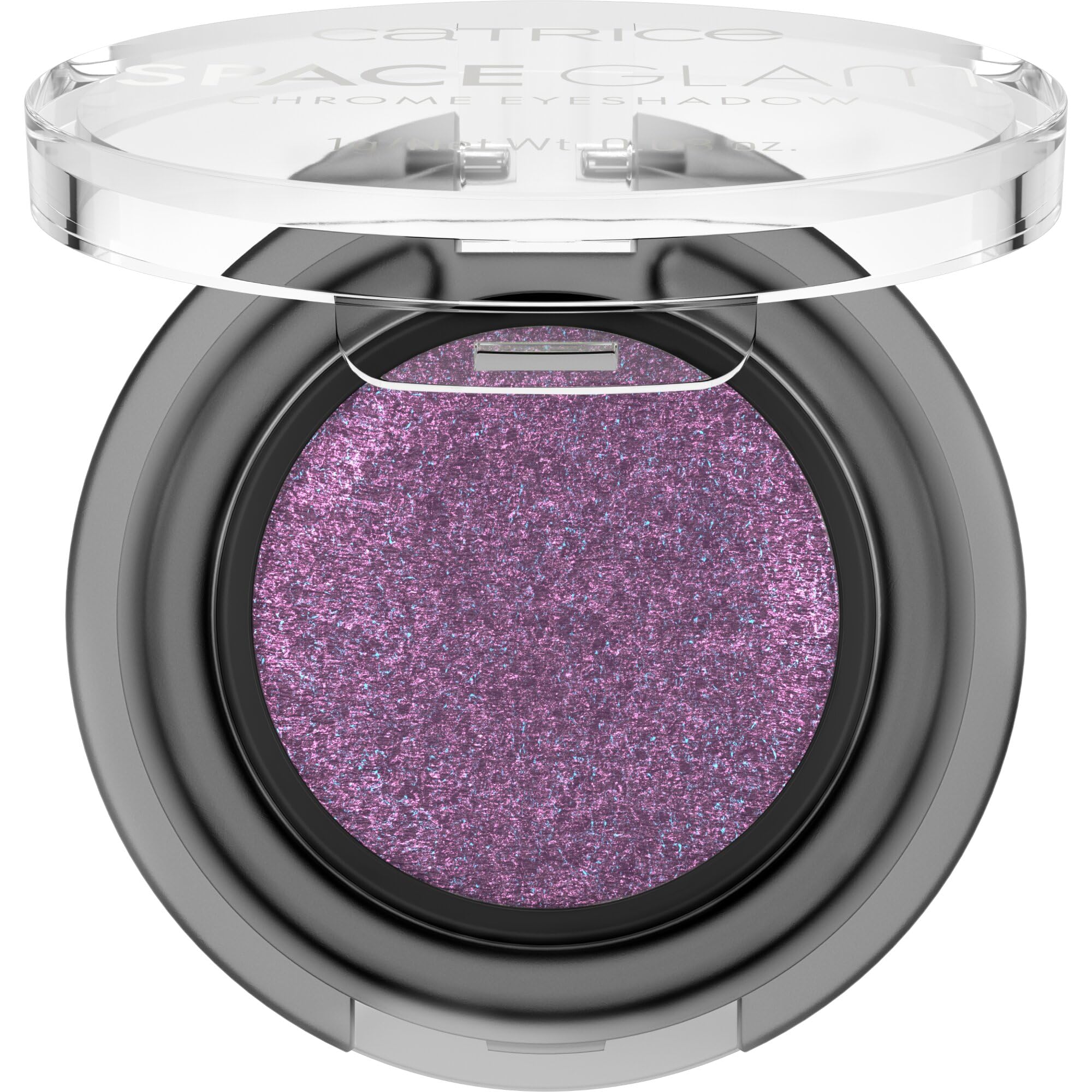 Catrice Space Glam Chrome Eyeshadow - Sombra de ojos n.º 020, multicolor, larga duración, resultado de expresión, altamente pigmentado, vegano, sin micropartículas de plástico, sin nanopartículas, sin