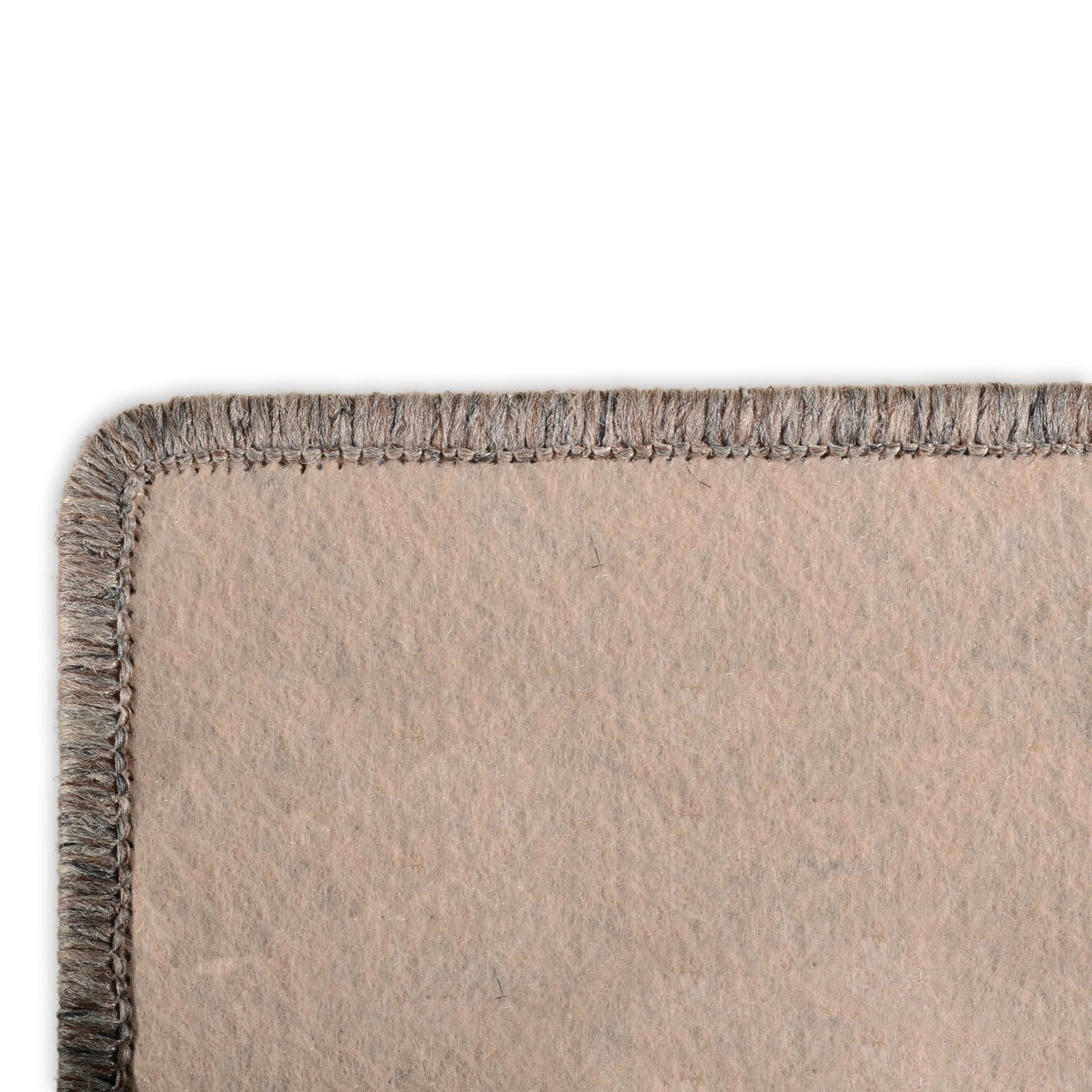 Floordirekt Tapis de couloir Calcutta - Aspect sisal - Design œil de tigre - Tapis de couloir, de cuisine - Taupe - 80 x 250 cm