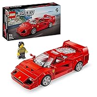 LEGO Speed Champions Supercar Ferrari F40, Modellino di Auto Sportiva da Costruire