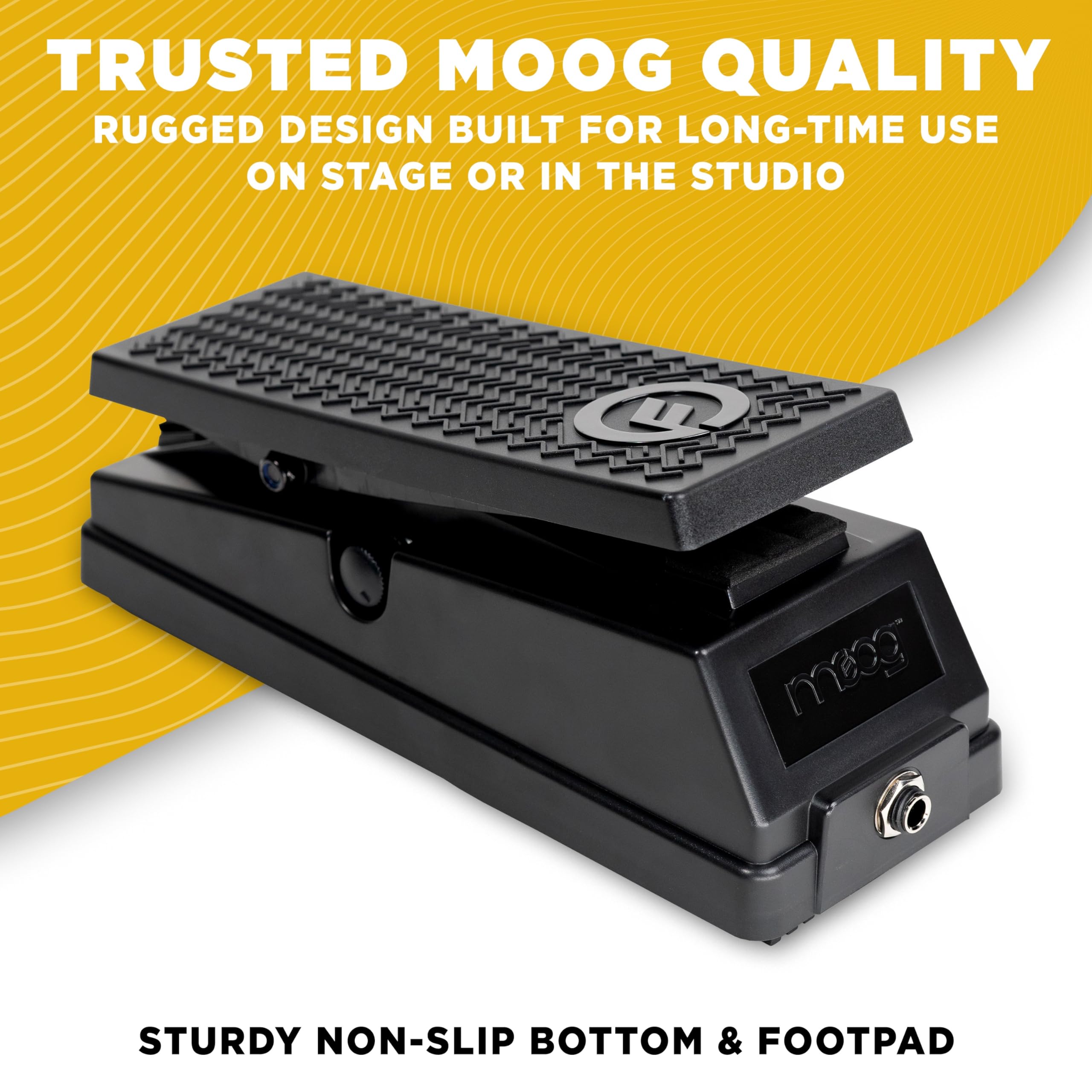 MOOG EP-3 Pedał ekspresji - Uniwersalny pedał ekspresji do keyboardów, syntezatorów i pedałów efektów z przełącznikiem polaryzacji