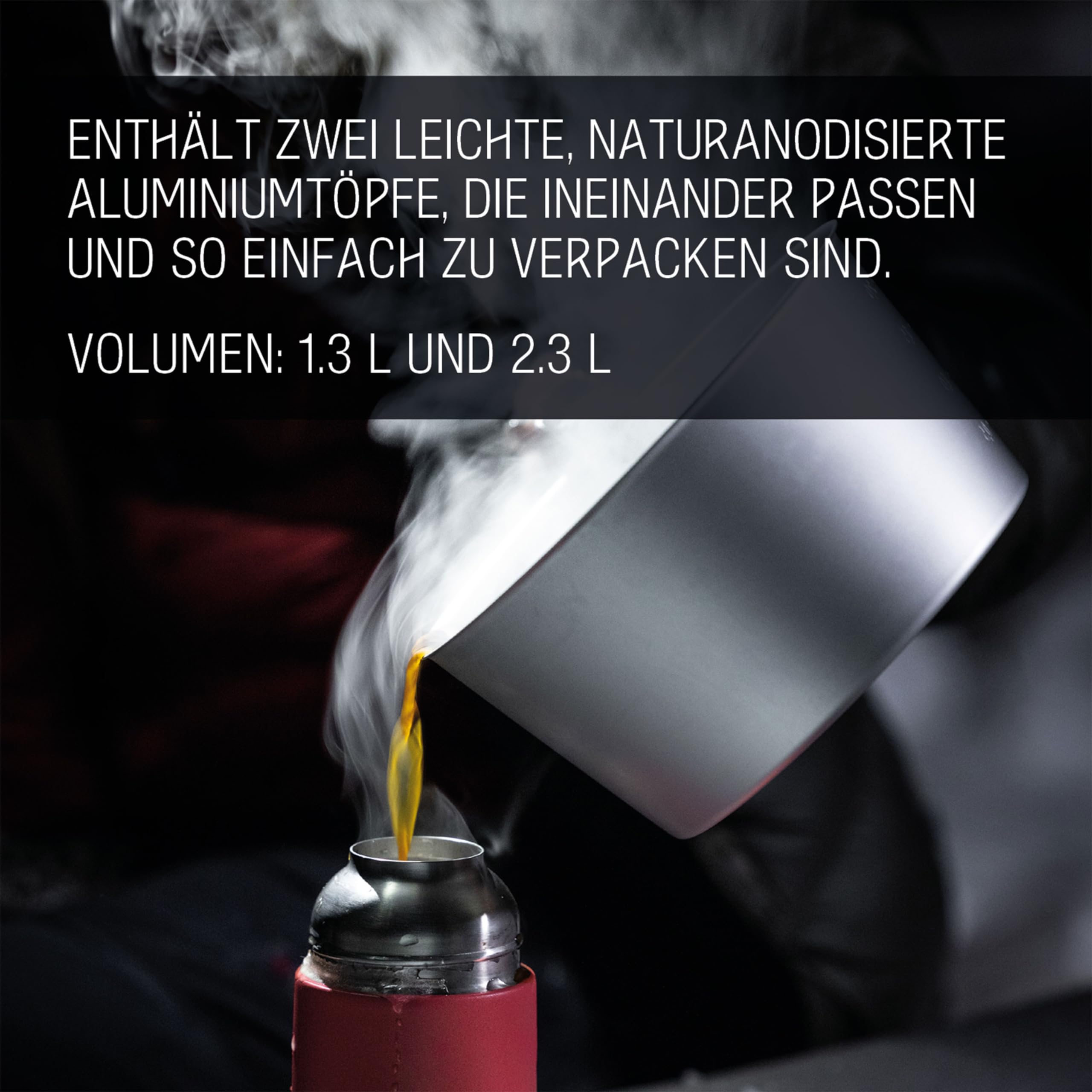 Primus Campingkocher Set - Mimer Stove Kit II - Camping Kochset mit 1x Gaskocher, 1x Pfanne & 2x Töpfe - Outdoor Kochgeschirr mit Primus Gaskocher Camping - Kochgeschirr Outdoor - Outdoor Kochset