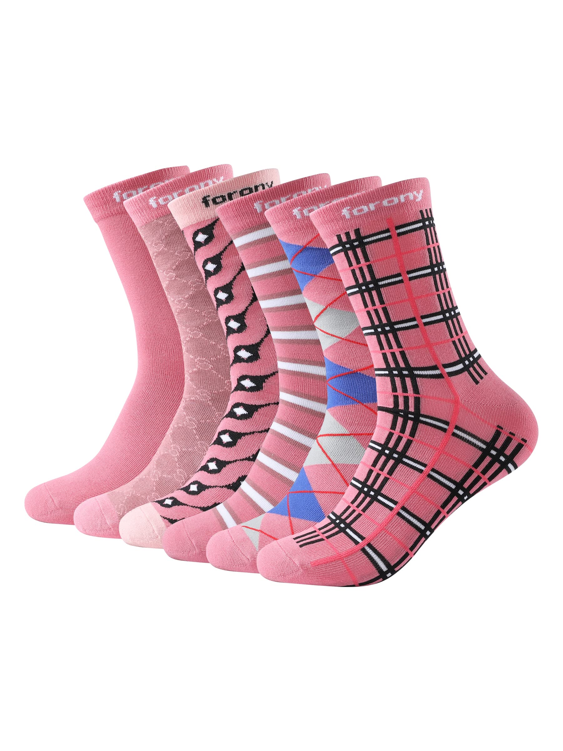 Mens Dress Socks 6 Pack Silver Anti Odor Combed Cotton Moisture Wicking Size 6-14