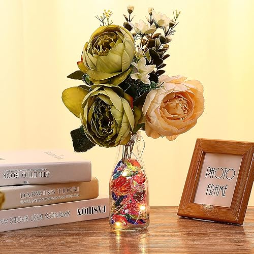 Miniatura 4 de Grevosea 100 gemas de juguete, piedras preciosas para joyas del tesoro pirata, gemas acrílicas falsas, diamantes brillantes, piedras preciosas de