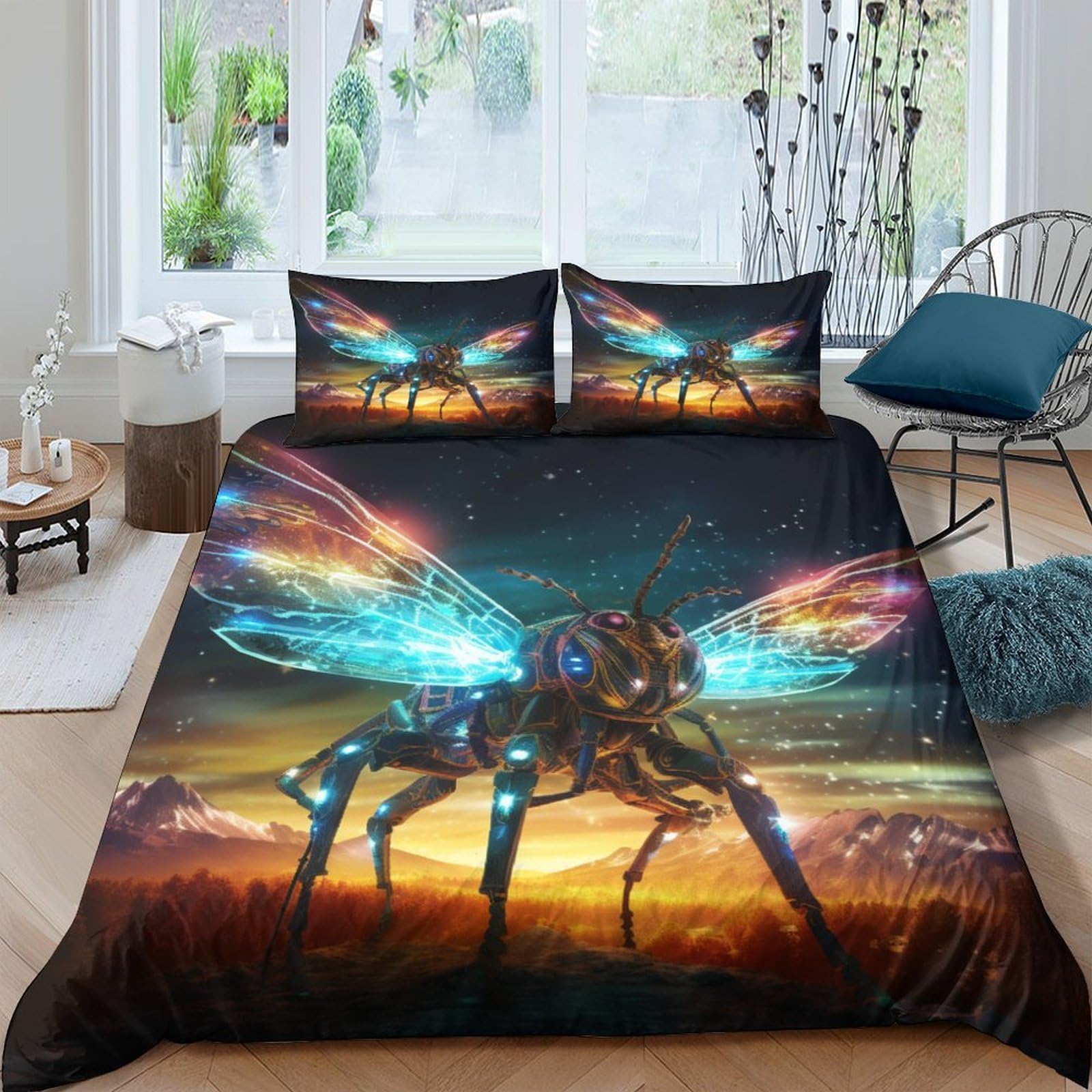 Parure de lit insectes 3D pour transformer la chambre des enfants