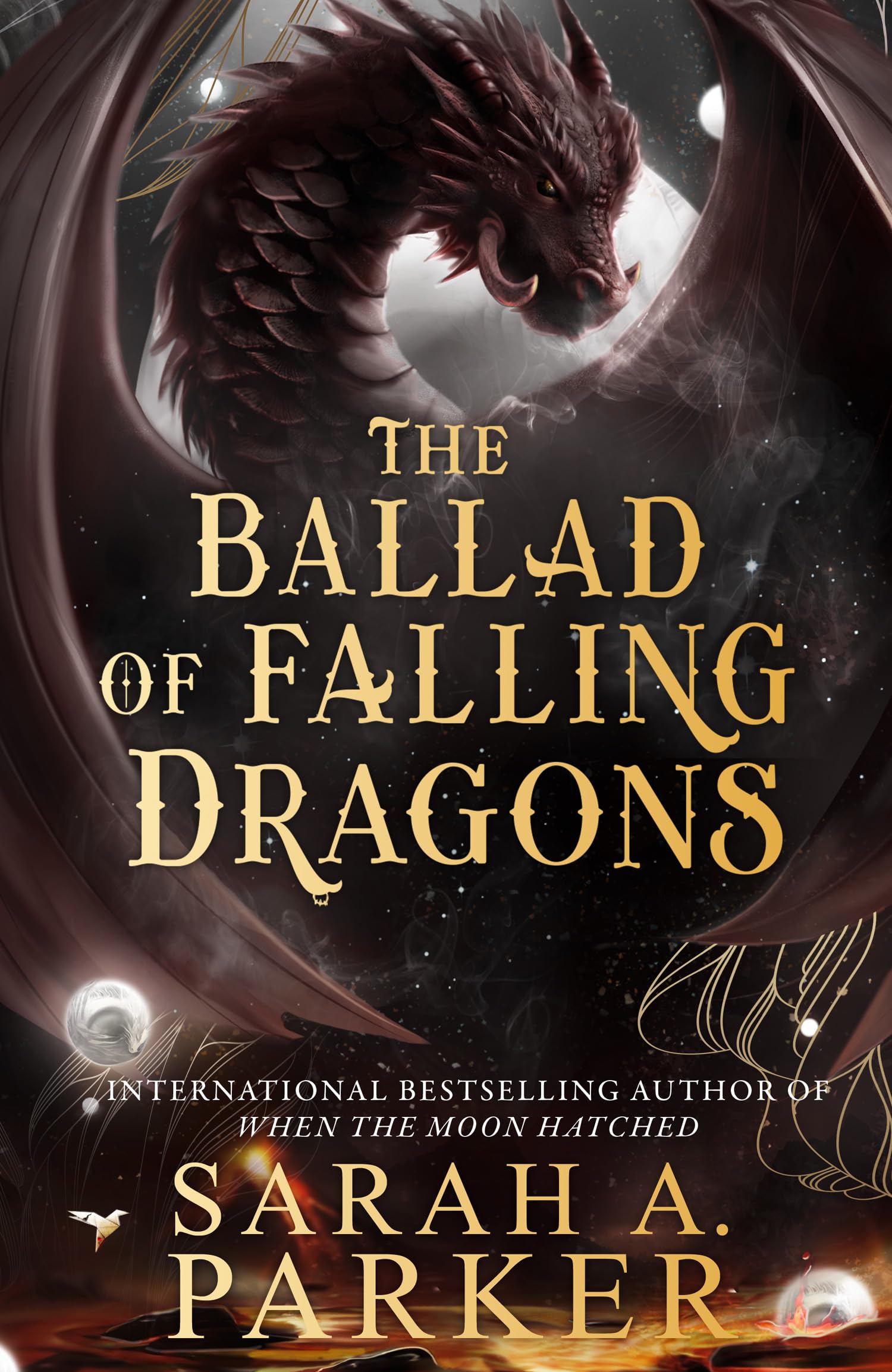 The Ballad of Falling Dragons: The instant No.1 SUNDAY TIMES bestselling sequel to epic slow burn romance fantasy WHEN THE MOON HATCHED, new for 2026: Book 2 (The Moonfall Series)