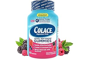 Colace Stool Softener Gummies: Gentle Constipation Relief