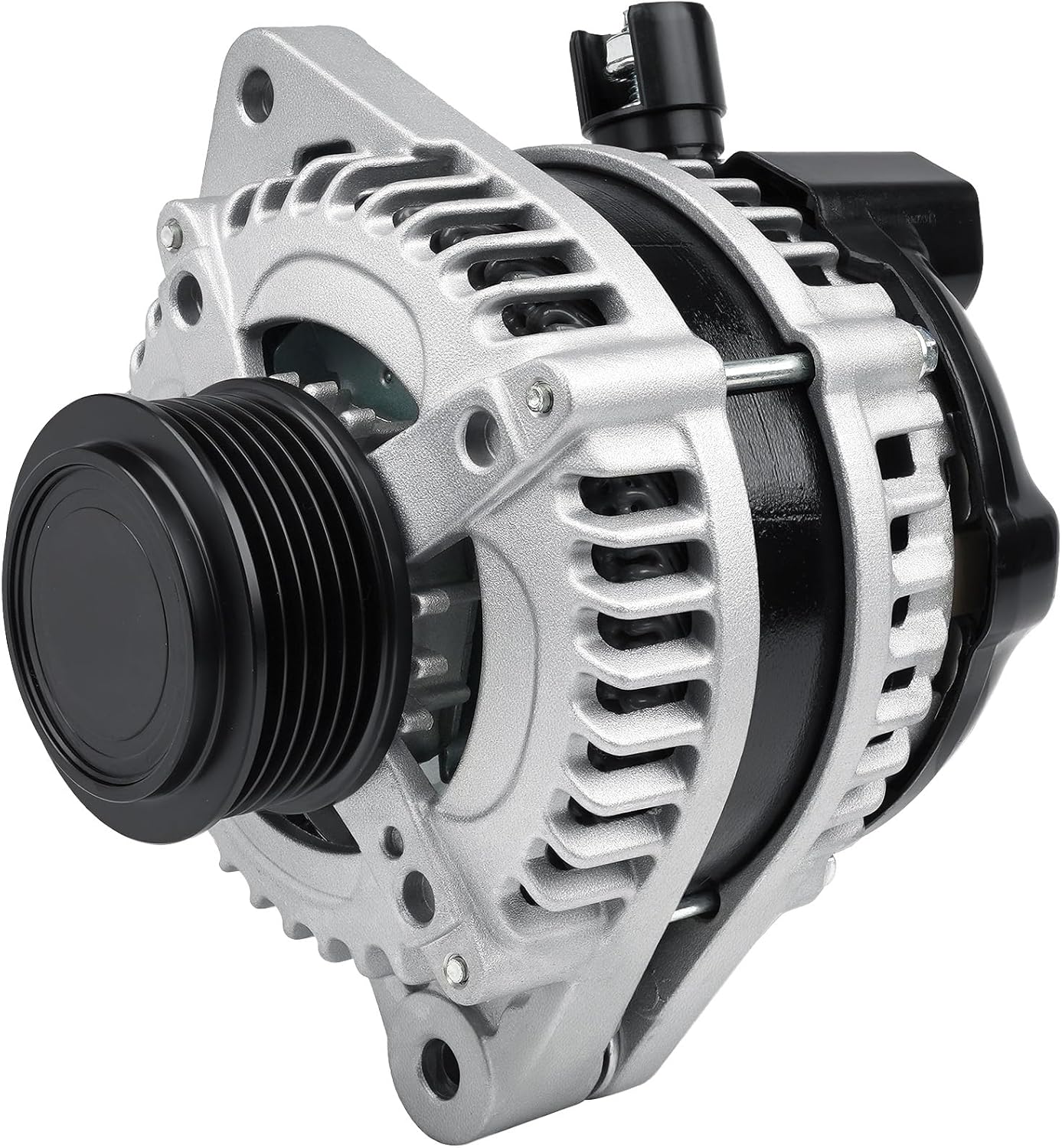 11573N V6 3.5L New Alternator Compatible with Honda Odyssey 2011 2012 2013, Pilot 2012 2013 2014 2015, Ridgeline 2012 2013 2014, Replace# CSJ24 9764219-124 104210-1240 31100-RV0-A01 06311-RV0-505RM