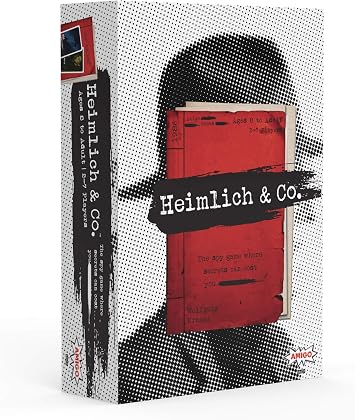 Amigo Games Heimlich & Co. - Award-Winning Spy Game for Families & Adults - Intrigue, Deception & Strategy - Includes Bonus Expansion Pack - Ages 8+, 2-7 Players