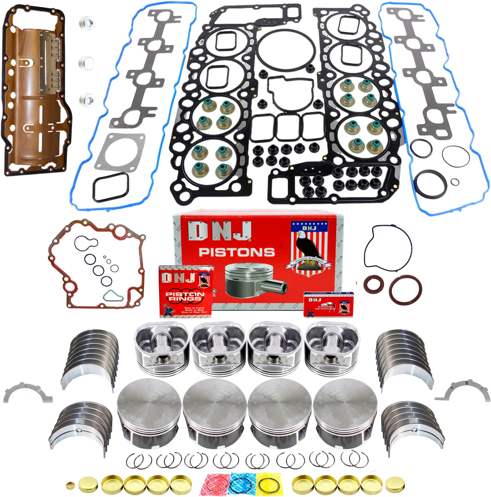Master Engine Rebuild Kit FITS 19861990 Jeep AMC 258 4.2L