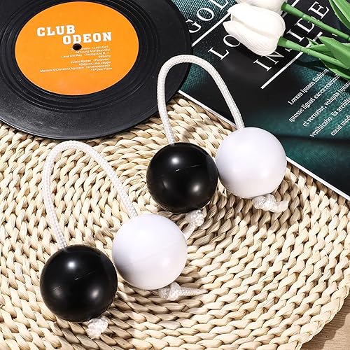 Miniatura 5 de Facmogu 2 bolas rítmicas Aslatuas, agitadores africanos de Asalato para personas, bodas, fiestas, clase musical, sonajero africano clásico,