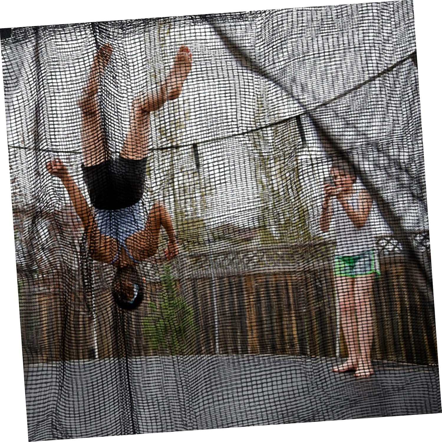 BESPORTBLE Trampoline Netting Replacement Guard and Safe Enclosure Net for Trampoline Outdoor Use