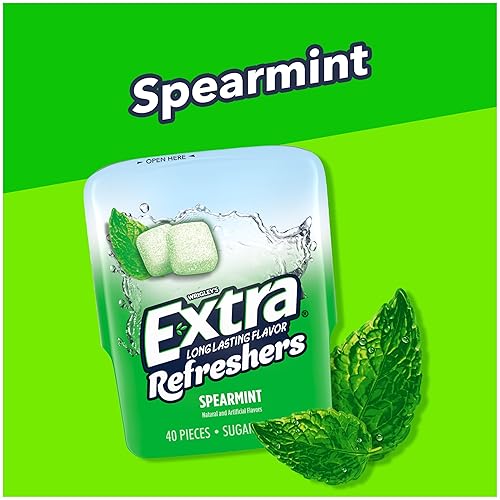 Miniatura 9 de Extra Refreshers goma de mascar de hielo polar 40 unidades paquete de 4