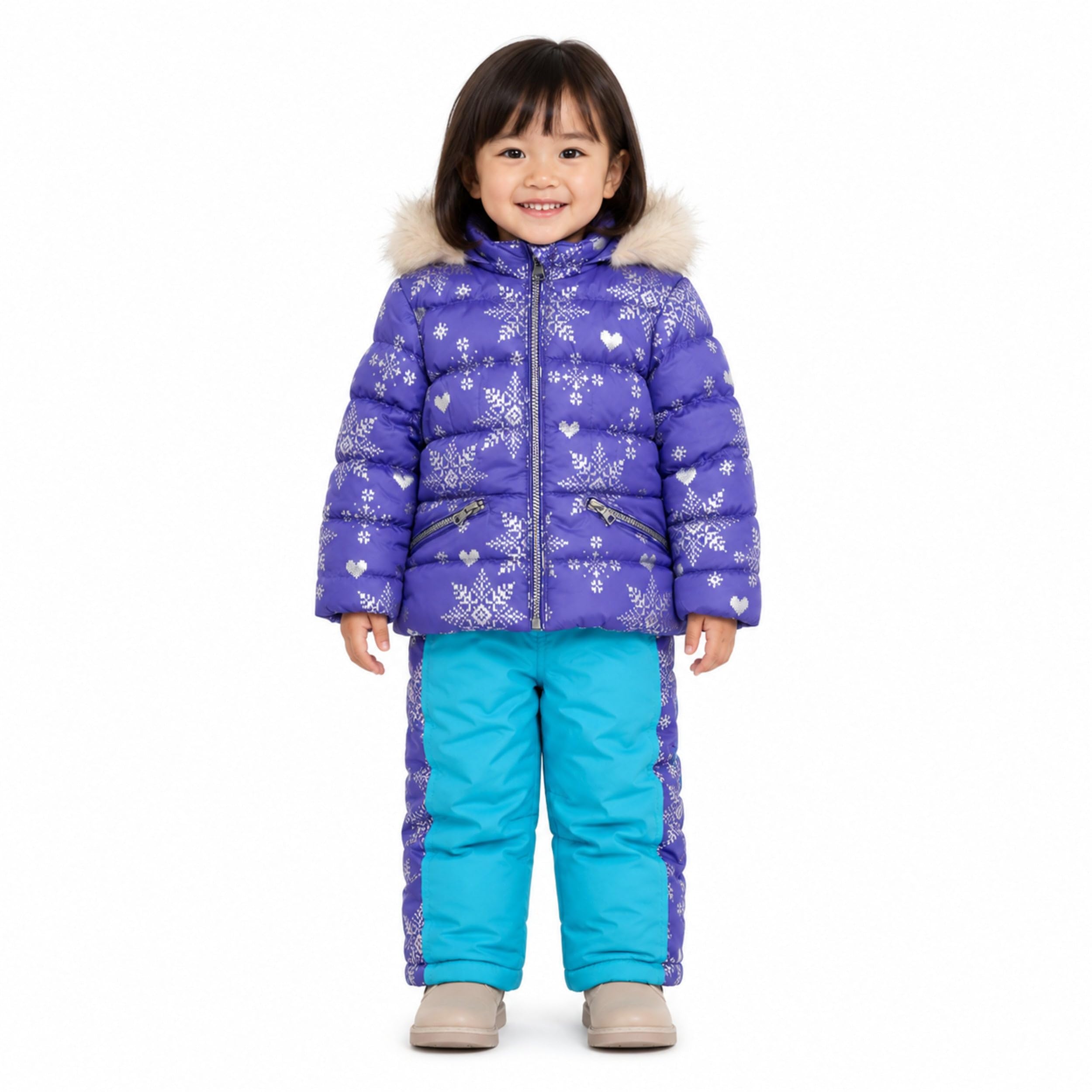 Arctic Quest Girls' Jacket and Snow Bib