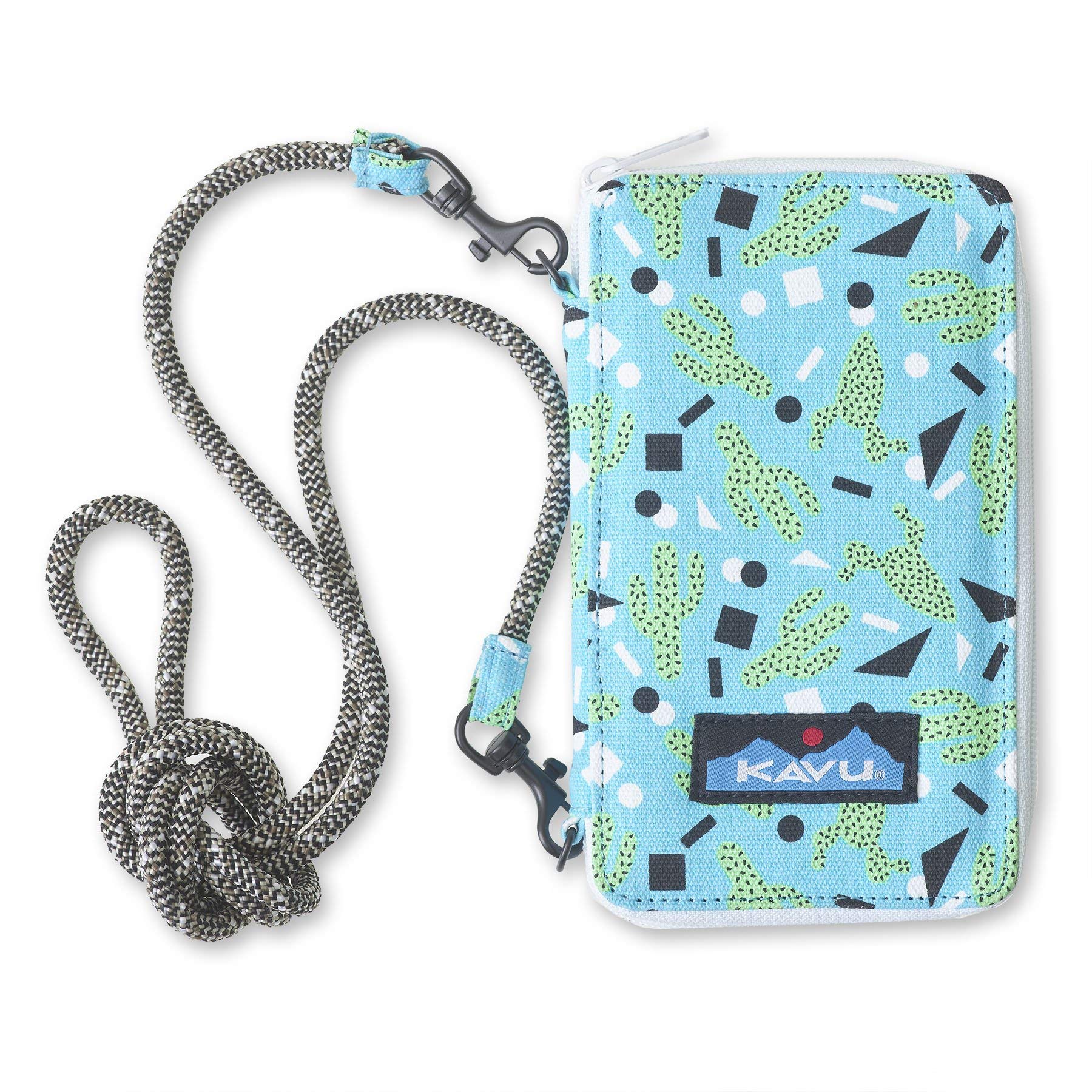 KAVU Go Time Bi-Fold Wallet with Detachable Rope Strap