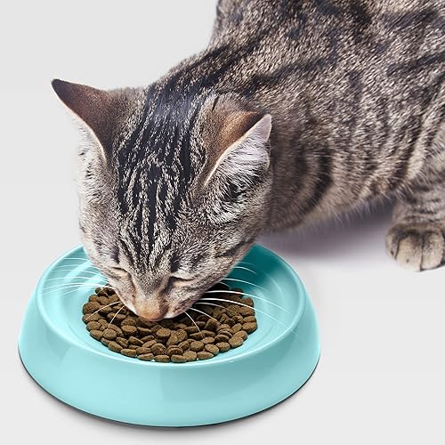 Miniatura 8 de CatGuru Cuencos para gatos, cuenco de comida para gatos sin estrés y alivio de la fatiga, cuenco ancho para gatos, cuencos antideslizantes para