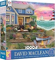Vista 1 de Ceaco - David MacLean - Heart Beach - Rompecabezas de 1000 piezas