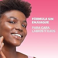 Vista 4 de Agua micelar limpiadora Garnier, desmaquillante todo en uno y limpiador facial, para todo tipo de piel, 3.4 onzas líquidas (100mL), 1 unidad