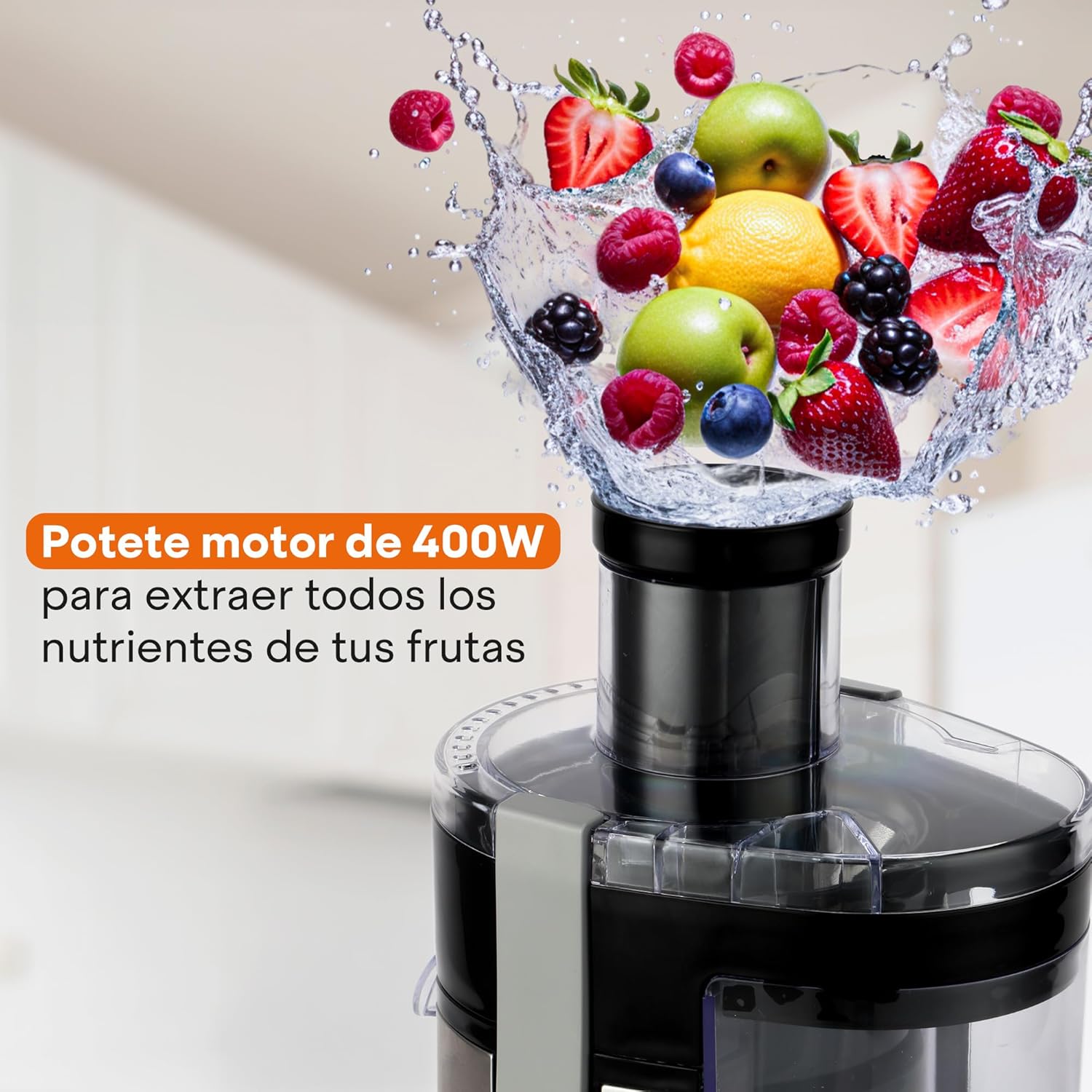 Hukën Fresh+ MasterChef Juicer components