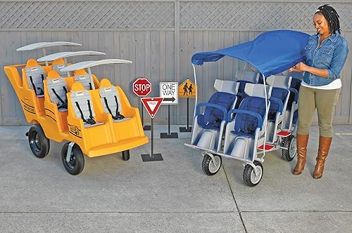 Miniatura 2 de Children's Factory Bye-Bye - Toldo de autobús para niños, buggy, protección solar al aire libre para niños pequeños, 27 x 14 x 16 pulgadas, gris