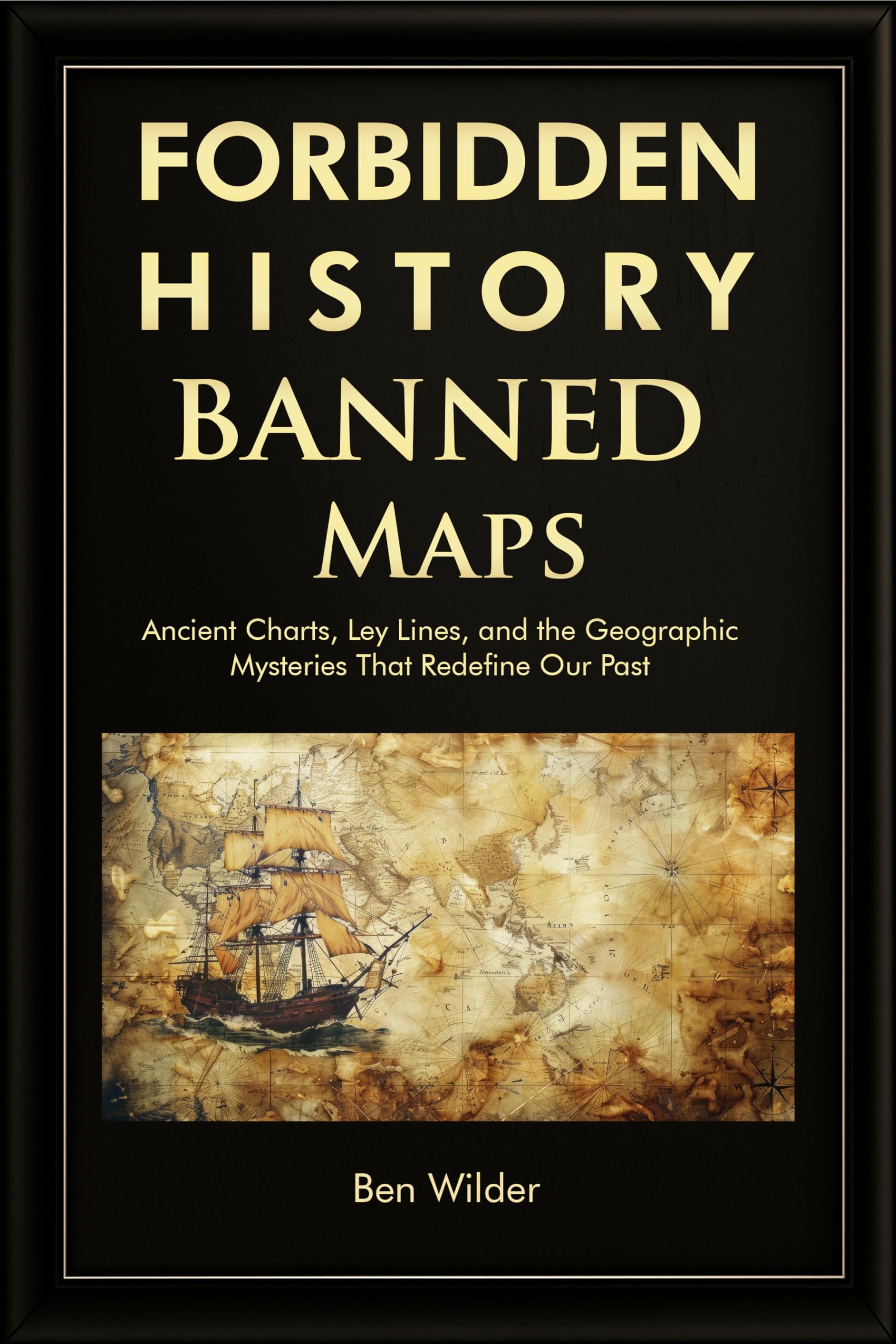 Forbidden History Banned Maps: Ancient Charts, Ley Lines, and the Geographic Mysteries That Redefine Our Past — A Captivating Visual History Gift and ... ... stocking fillers for men and teen boys 1)