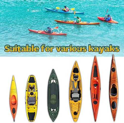 Miniatura 3 de Funda para canoa para kayak, accesorios de cubierta de kayak, resistente al agua, protección UV, protector solar para barcos, kayaks, canoas