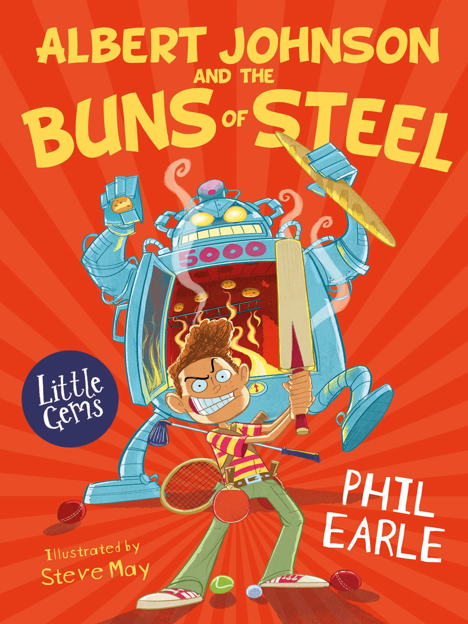 Albert Johnson and the Buns of Steel (Little Gems)-Phil Earle,St