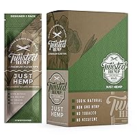 Algopix Similar Product 5 - Twisted Hemp Wraps Natural Cigarette