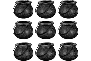 Enchanting Plastic Black Cauldrons: A Bewitching Delicacy for Halloween Merriment