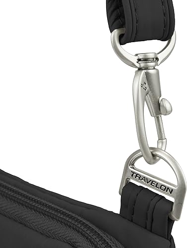 Miniatura 6 de Travelon Anti-Theft Classic Light Mini Crossbody Bag, Black, One Size