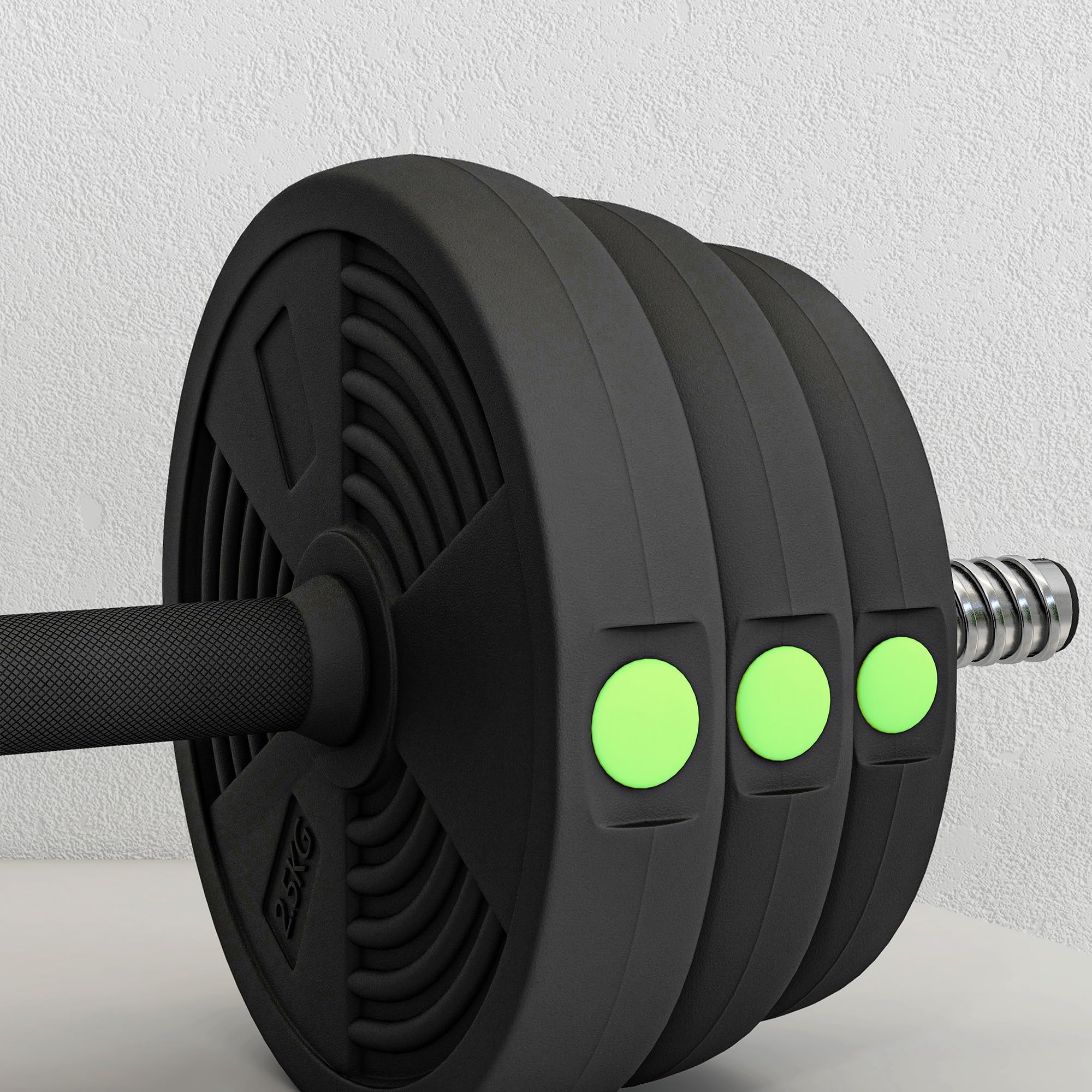 SPORTNOW Juego de Mancuernas Ajustables 2 en 1, 15kg a 30kg, Juego de Pesas con Barra de Conexión y Mango Antideslizante, Pesas y Mancuernas para Hombres y Mujeres, Ejercicio de Fitness, Casa Gimnasio
