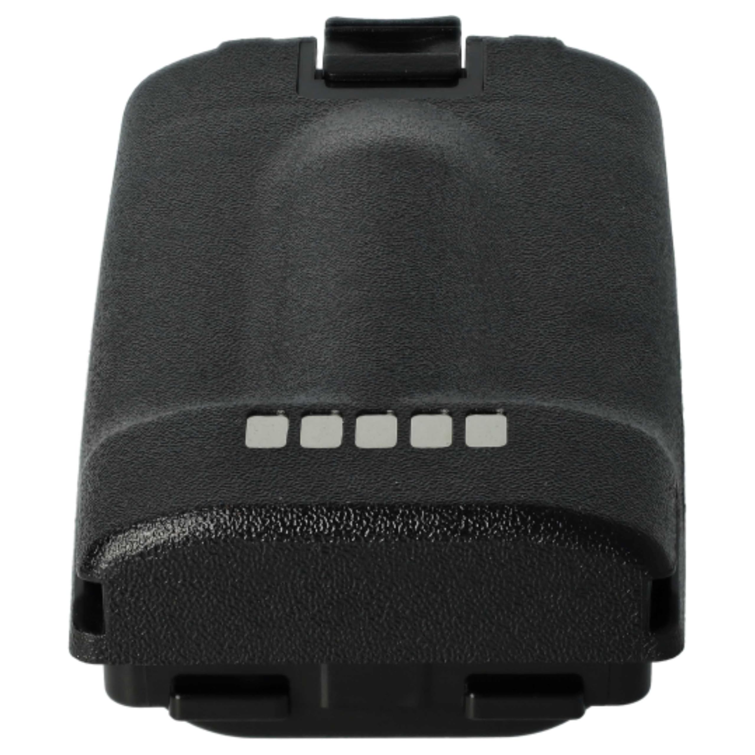 vhbw 2X batería Compatible con Motorola RMV2080, XT660, RVA50, XT600, XT600d, XT460, XT420, XT220 Radio (2100 mAh, 3,7 V, Li-Ion)