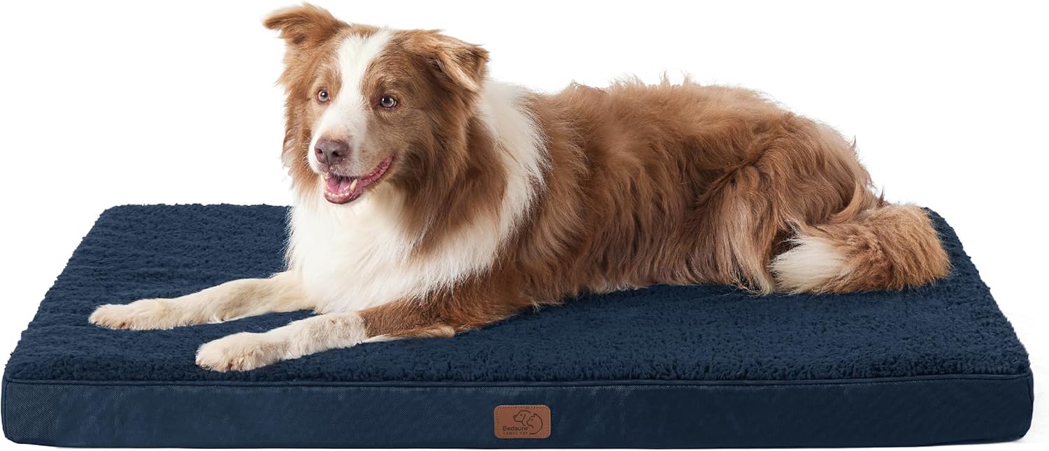 Bedsure Extra Large Pet Bed Washable Orthopedic Dog Mattress and