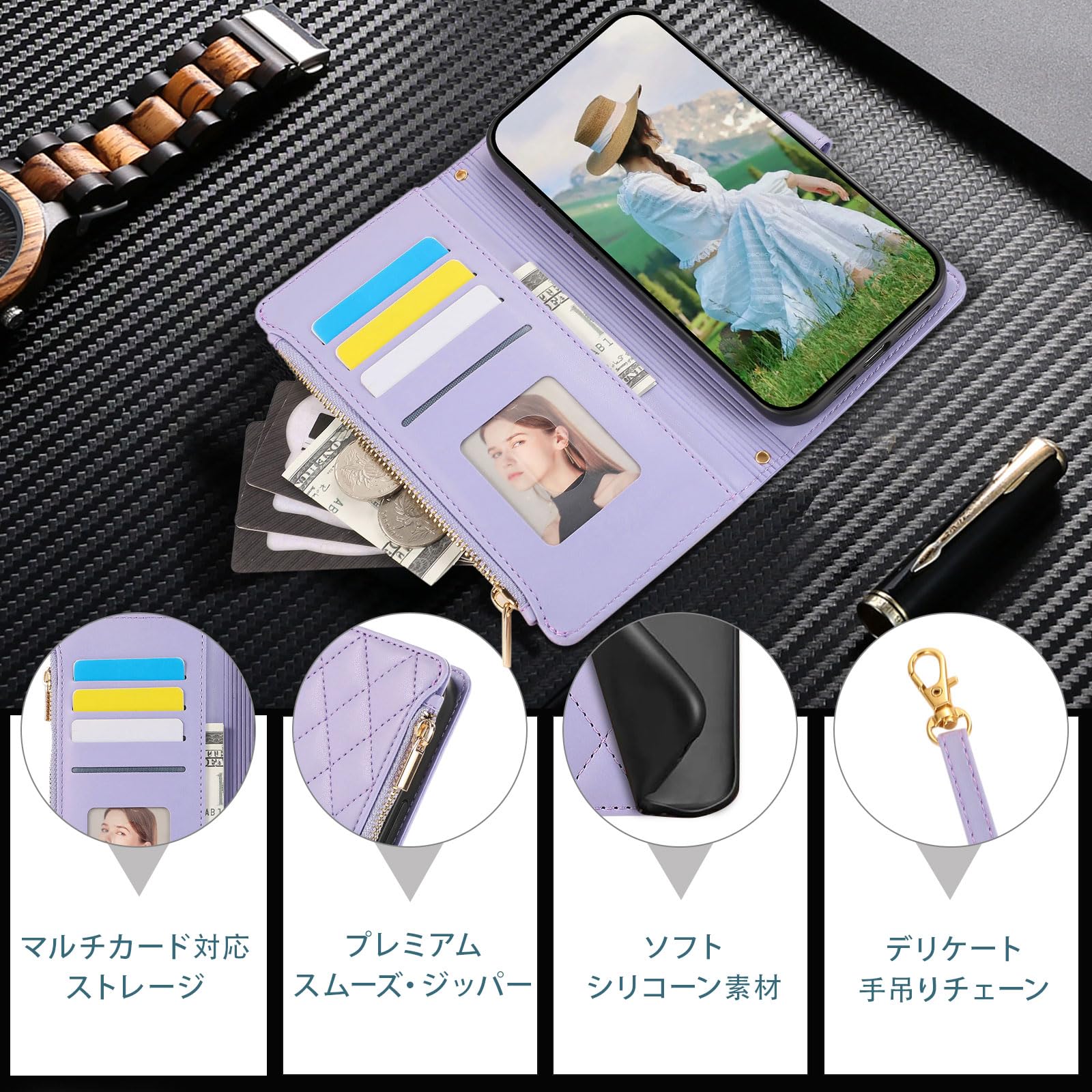 : For Xiaomi Redmi Note 10 JE ケース 手帳型 Redmi Note