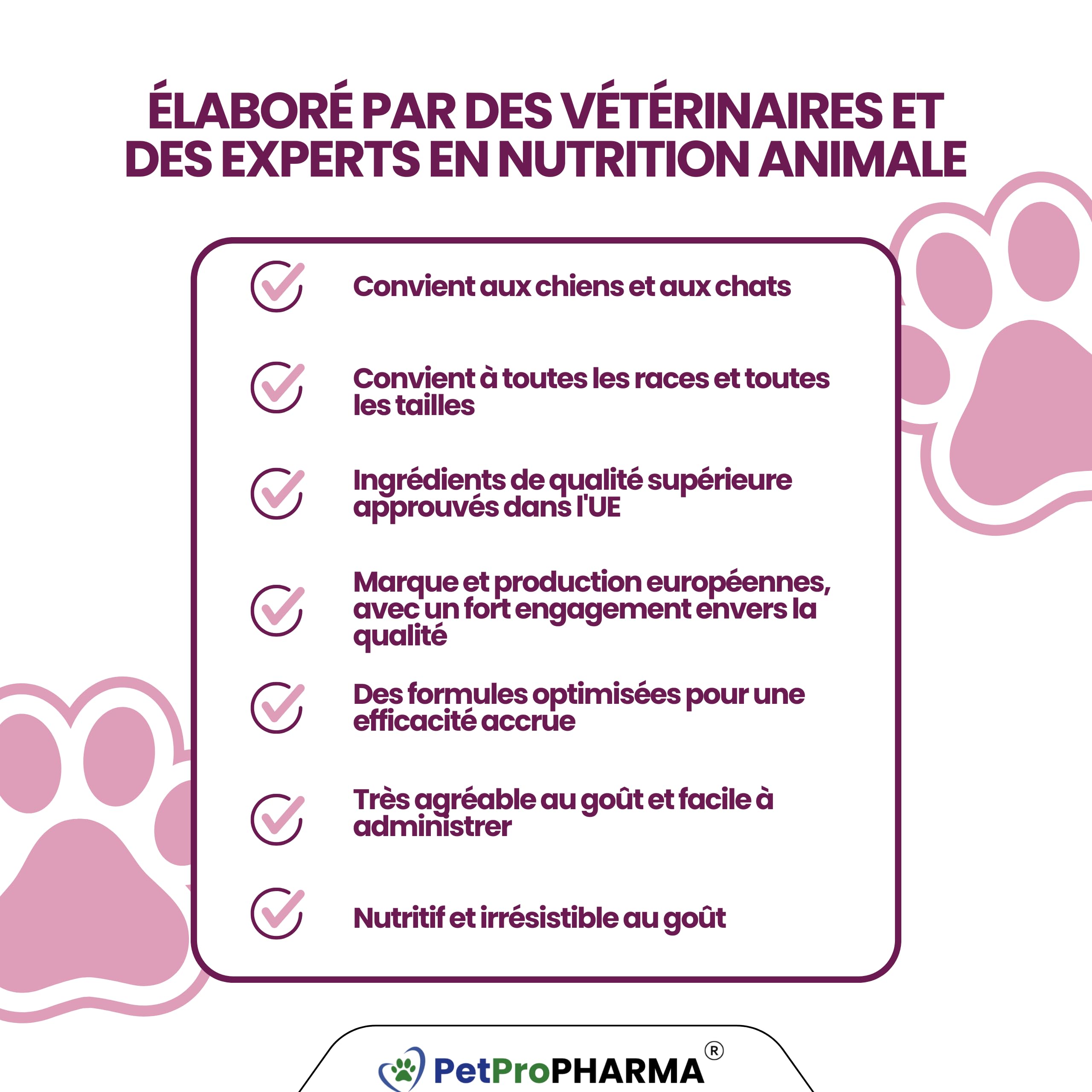 Probiotique Chien et Chat – Souches Actives + Prébiotiques Naturels | Flore Intestinale, Digestion, Selles Régulières, Immunité Renforcée | Complément Digestion & Santé Intestinale